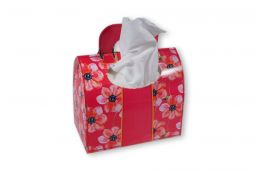 Handtasche tissue box druck