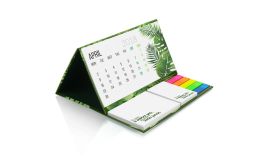 Kalender mit Hardcover Aufsteller