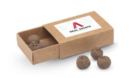 Mini-Samenbomben im Karton