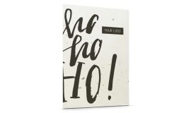 Samenpapier Weihnachtskarte 'Ho Ho Ho'