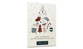 Samenpapier Weihnachtskarte 'Geschenke'