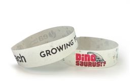 Armbänder aus Samenpapier bedrucken