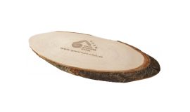 Schneidebrett mit Rinde