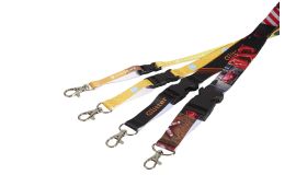 Lanyards mit Steckschnalle und Sicherheitsverschluss