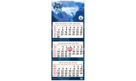Wandkalender 3 Monate (International)