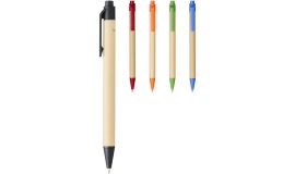 Berk Kugelschreiber aus recyceltem Karton und Mais (schwarze Mine)