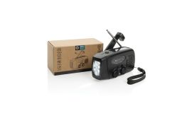 RescueWave Notfallradio aus recyceltem Kunststoff